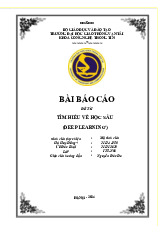 BÁO CÁO NHÓM 13: TÌM HIỂU VỀ HỌC SÂU (DEEP LEARNING) IT5-N. Môn Công nghệ phần mềm (CNPM) | Trường Đại học Giao thông Vận tải.