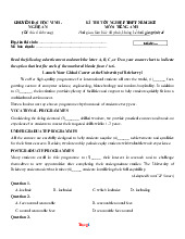 Đề Thi Thử Tốt Nghiệp 2025 Tiếng Anh THPT Chuyên Đại Học Vinh Giải Chi Tiết