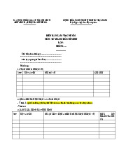 Biên Bảng Làm Việc Nhóm - Tư Tưởng Hồ Chí Minh - Nhóm 2023