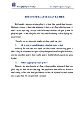 Bài 6: Pháp Luật Quản Lý Thuế môn Luật kinh tế | Trường đại học Mở Hà Nội