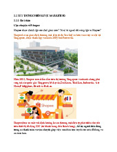 Chiến Lược Marketing của Shopee: Phân Tích và Kế Hoạch Tổng Thể. Môn Quản trị chiến lược | Đại học Công nghệ Thành phố Hồ Chí Minh