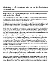 Mẫu Bài dự thi viết về những kỉ niệm sâu sắc về thầy cô và mái trường mến yêu