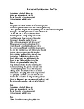 Loi bai hat hai trieu nam