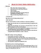 Tổng Hợp Nội Dung và Quy Trình Tham Vấn Tâm Lý | Môn Tâm lý - Đại học Sư phạm Thành phố Hồ Chí Minh