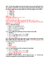 Đại cương môn Kinh tế chính trị Mác Lênin - Trường Đại học lao động -  xã hội.