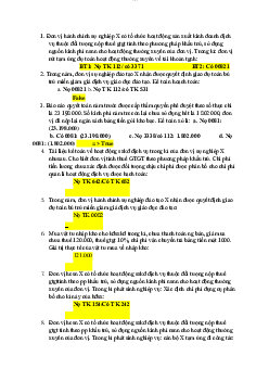 Câu hỏi chương 4 hành chính sự nghiệp?