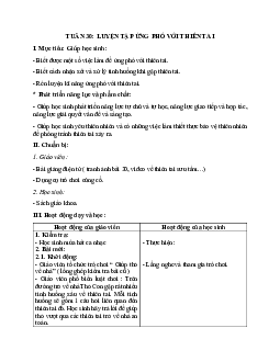 Giáo án Tự nhiên và xã hội 2 sách Kết nối tri thức với cuộc sống (Cả năm) | Tuần 30