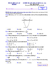 Đề giữa học kì 2 Toán 10 năm 2024 – 2025 trường THPT Sầm Sơn – Thanh Hóa có đáp án