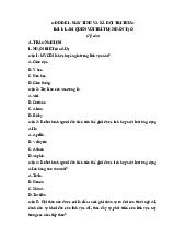 ĐỀ CƯƠNG ÔN TẬP TIN HỌC 12 HKI-KNTT