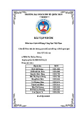 Phân tích chủ trương, quan điểm của Đảng về Đối ngoại giai đoạn 1975 đến nay | Bài tập nhóm môn Lịch sử đảng cộng sản Việt Nam