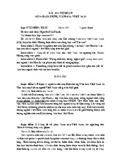 Đề cương môn Đại cương văn hóa - Trường Đại học lao động -  xã hội