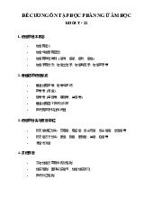 Đề cương ôn tập học phần Ngữ âm học môn Ngôn ngữ Trung | Trường Đại học Hà Nội