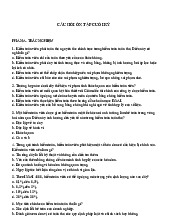 Trắc nghiệm ôn tập cuối kỳ môn Hệ thống Thông tin trong Kế toán| Trường Đại học Công nghiệp Thành phố Hồ Chí Minh