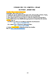 Homework - Chemistry for engineers | Trường Đại học Quốc tế, Đại học Quốc gia Thành phố HCM