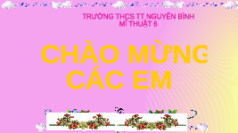 Giáo án điện tử Mĩ Thuật 6 Bài 4 Chân trời sáng tạo: Hội xuân quê hương