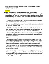 Phân tích mối quan hệ giữa tồn tại xã hội và ý thức xã hội môn Triết học Mac-Lenin | Trường Đại học Hà Nội