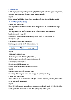 Giải sách giáo khoa môn Khoa học tự nhiên lớp 6 Bài 29: Lực hấp dẫn | Sách Cánh Diều