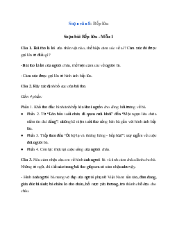 Soạn bài: Bếp lửa Ngữ Văn 8 | Kết nối tri thức