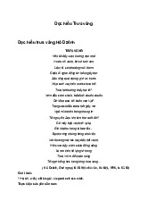 Trưa vắng đọc hiểu | Ngữ văn 9 Kết nối tri thức