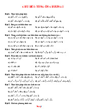 Giáo Án Dạy Thêm Đại Số 8 Ôn Chương Phép Nhân Và Phép Chia Đa Thức
