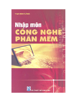 Giáo trình môn Nhập môn công nghệ phần mềm | Đại học Bách Khoa Hà Nội