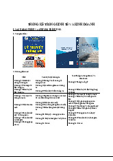 Tóm tắt lý thuyết các chương | Thống kê trong kinh tế và kinh doanh | Trường Đại học Kinh tế Quốc dân