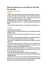 Phân tích bài thơ con cò của Chế Lan Viên đầy đủ, hay nhất