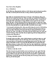 Bài Tiểu Luận Triết Học | Đại học Công nghệ Thành phố Hồ Chí Minh