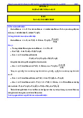 Các dạng bài tập xác suất có điều kiện Toán 12 CTST