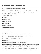Phương trình điện li HNO3 chi tiết nhất | Hoá học 9