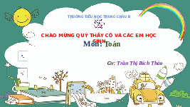 Giáo án điện tử Toán 2 Chương 3 Cánh diều: Bảng nhân 5
