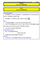 Các dạng bài tập xác suất có điều kiện Toán 12 KNTTVCS