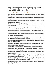 Đoạn văn tiếng Anh miêu tả phòng ngủ kèm từ vựng và bản dịch hay nhất