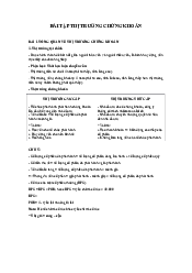 Lý Thuyết Và Bài Tập Thị Trường Chứng Khoán | Học Viện Ngân Hàng