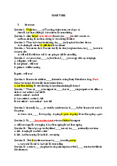 Bài tập về nhà-12 thì Ngữ pháp, Tiếng anh b2 ôn tập | Đại học Nội Vụ Hà Nội