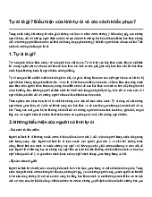 Tự ái là gì? Biểu hiện của tính tự ái và các cách khắc phục?
