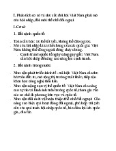 Đề cương ôn tập môn lịch sử Đảng–Trường Đại học kinh doanh và công nghệ Hà Nội