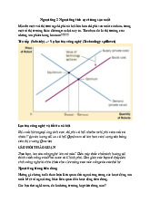 Ngoại ứng  - Thị trường giá cả  | Học viện Nông nghiệp Việt Nam