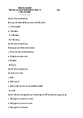 Ôn Tập Câu Hỏi Nhận Biết Hệ Điều Hành | Đại học Kinh tế kỹ thuật công nghiệp