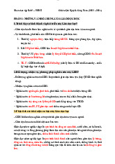 Tài liệu ôn tập và phân tích lý luận giáo dục Môn Giáo dục học | Đại học Sư Phạm Hà Nội