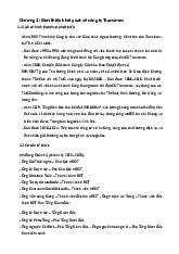 Tiểu luận Phân Tích Công Ty Transimex | Môn Quản trị chiến lược - Đại học Kinh Tế Quốc Dân