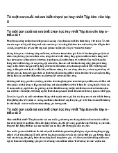 Tả một con suối mà em biết chọn lọc hay nhất Tập làm văn lớp 5