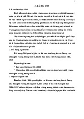Đề tài: “Mối quan hệ giữa  chi tiêu mua sắm hàng hóa và dịch vụ của chính phủ và tăng trưởng kinh tế, liên hệ thực tế của Việt Nam giai đoạn 2016-2020” môn Kinh tế vi mô 1 | Học viện Tài chính