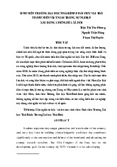 Sinh viên trường đại học thái bình phát huy vai trò Thanh niên Việt Nam trong sự nghiệp  Xây dựng chủ nghĩa xã hội môn Pháp luật đại cương | Trường đại học Mở Hà Nội