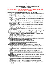 Đề cương ôn tập môn Giáo dục quốc phòng - An Ninh | Học viện Phụ nữ Việt Nam