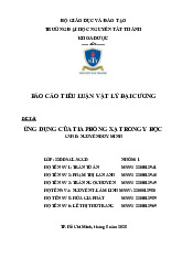 Ứng Dụng Tia Phóng Xạ Trong Y Học | Tiểu Luận Vật Lý Đại Cương