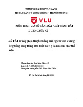 Trang phục truyền thống của người Việt ở vùng đồng bằng sông Hồng được xuất hiện qua điện ảnh như thế nào