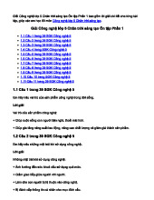 Giải SGK Công nghệ lớp 5 Chân trời sáng tạo Ôn tập Phần 1