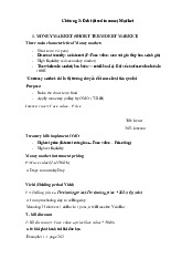 Chương 3: Debt (fixed income) Market - Môn Thị trường và các định chế tài chính - Đại Học Kinh Tế - Đại học Đà Nẵng