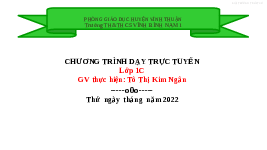 Giáo án điện tử Toán 1 Chủ đề 6 Bài 23 Kết nối tri thức: Bảng các số từ 1 đến 100